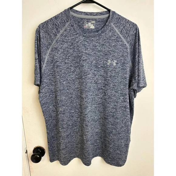 Under Armour Loose Heatgear Mens T Shirt Size Large #0437 - Picture 1 of 6